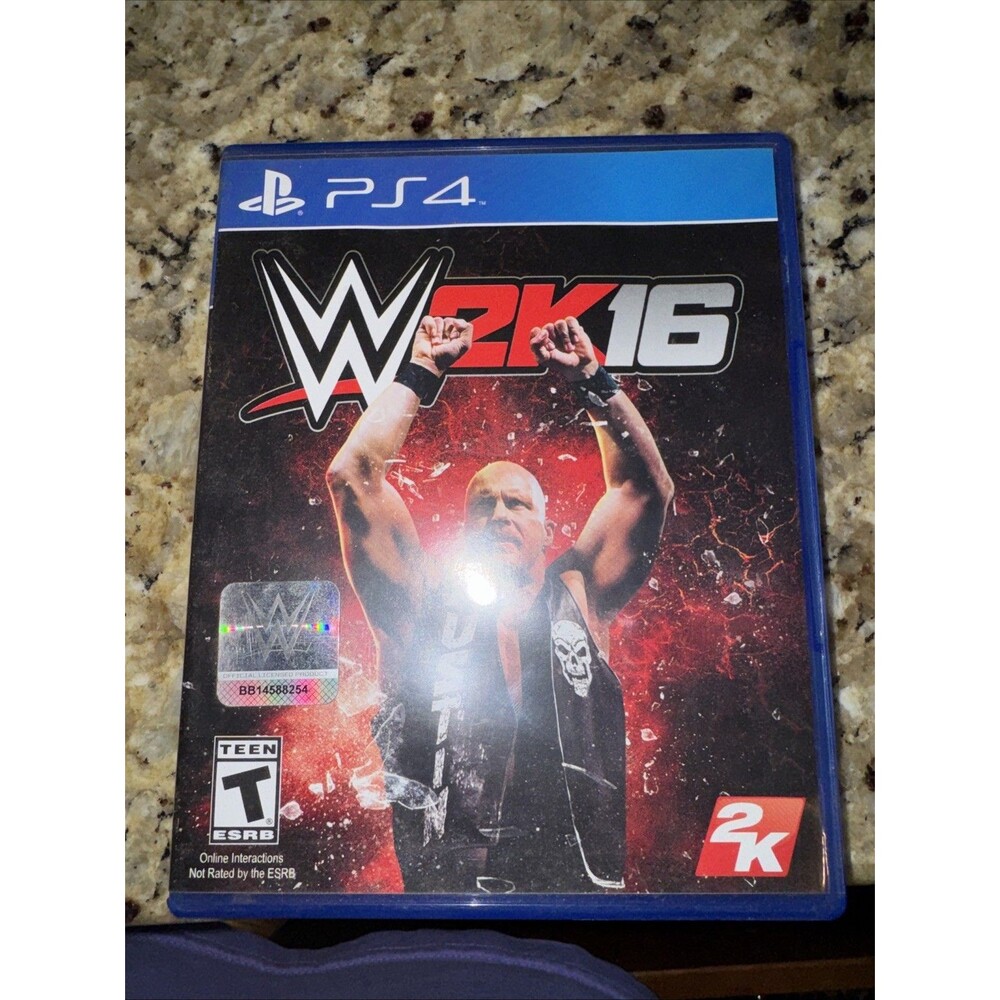 WWE 2K16 PS4 PlayStation 4, Complete